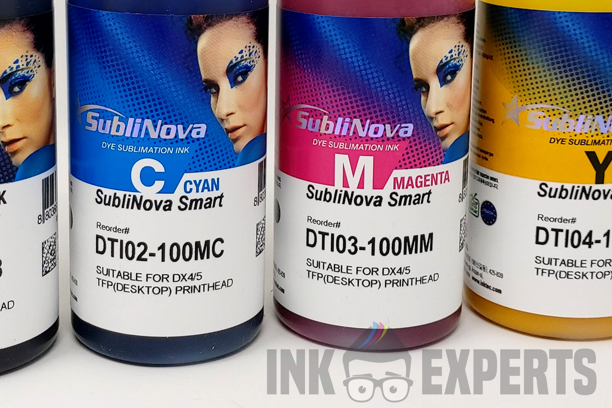 Inktec Sublinova Smart Dye Sublimation Ink Set 4 Colour For EPSON