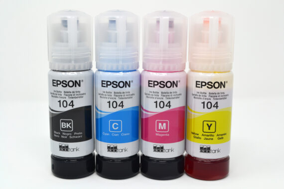 Epson 104 Ink Bottle Set For Ecotank Printers Genuine Epson Original Ink Ink Experts 0101