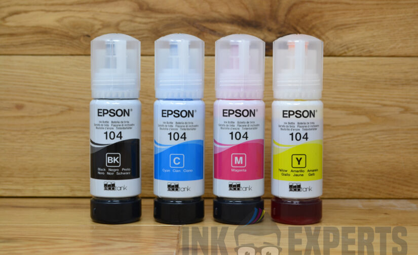 Epson 104 Ink Bottle Set For Ecotank Printers Genuine Epson Original Ink Ink Experts 4879