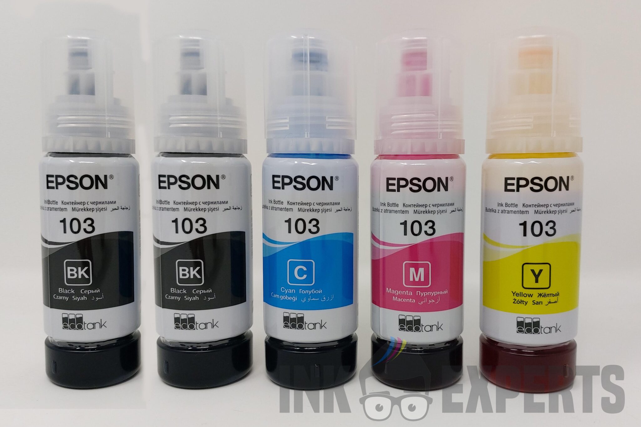 Epson 104 Ink Bottle Set For Ecotank Printers Genuine Epson Original Ink Ink Experts 7449