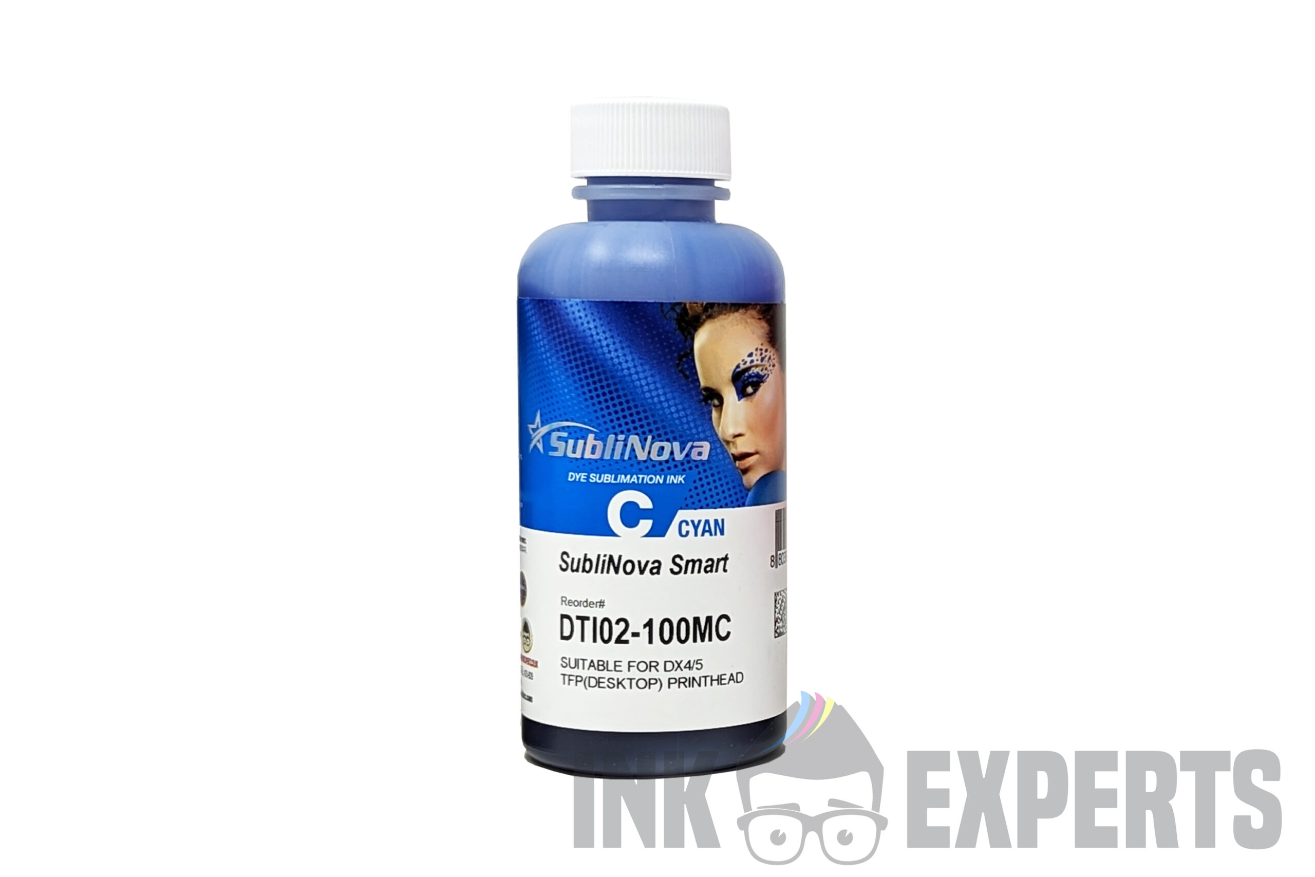 Inktec Sublinova Smart Dye Sublimation Ink Set for EPSON Ecotank ET-2811  [Inc. Easy Refill Bottles]