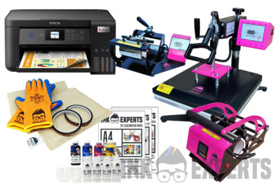 Sublimation Bundle Starter Package with heat and mug press and