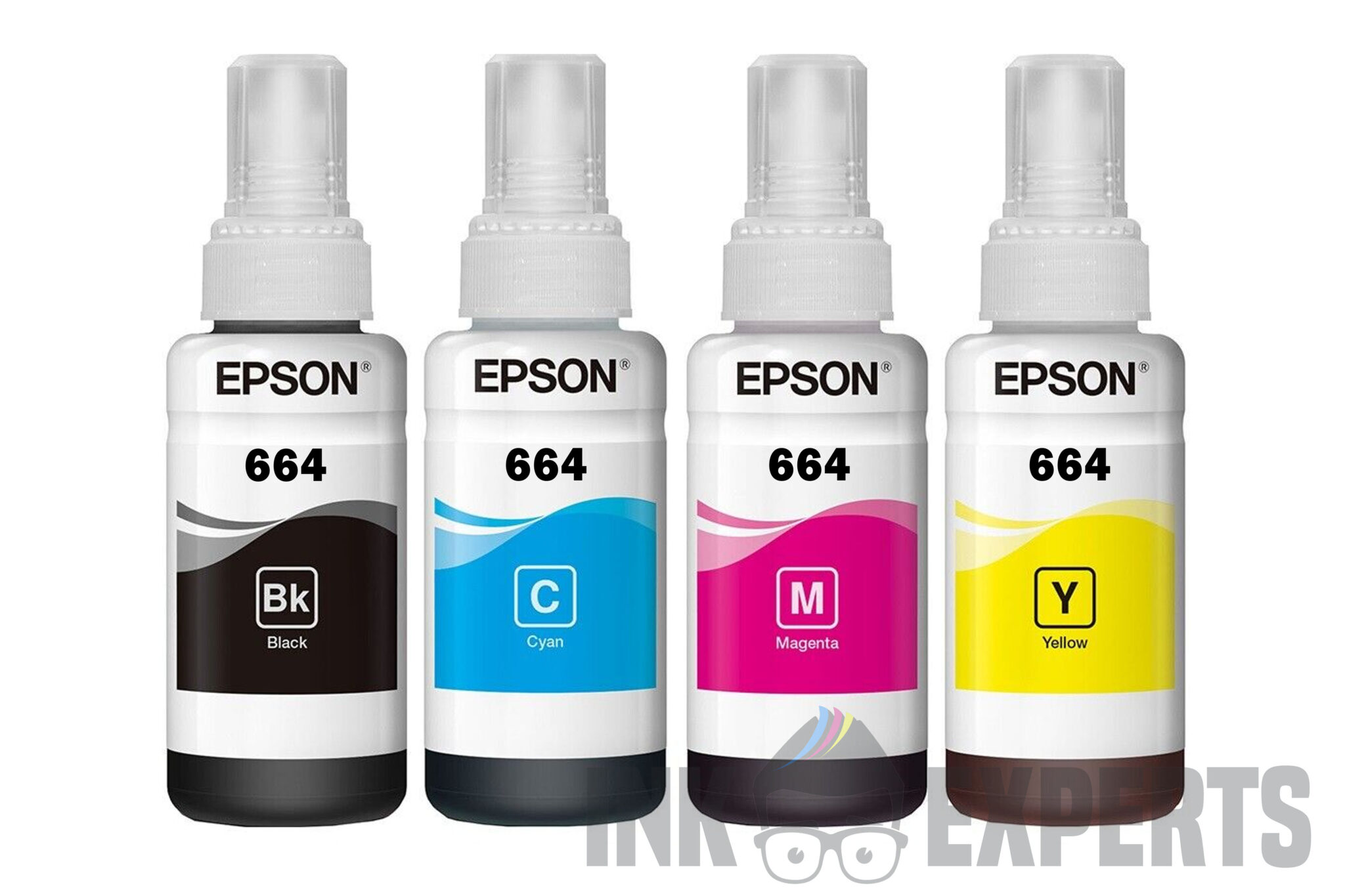 Epson 664 Ink Bottle Set For Ecotank Printers Genuine Epson Original